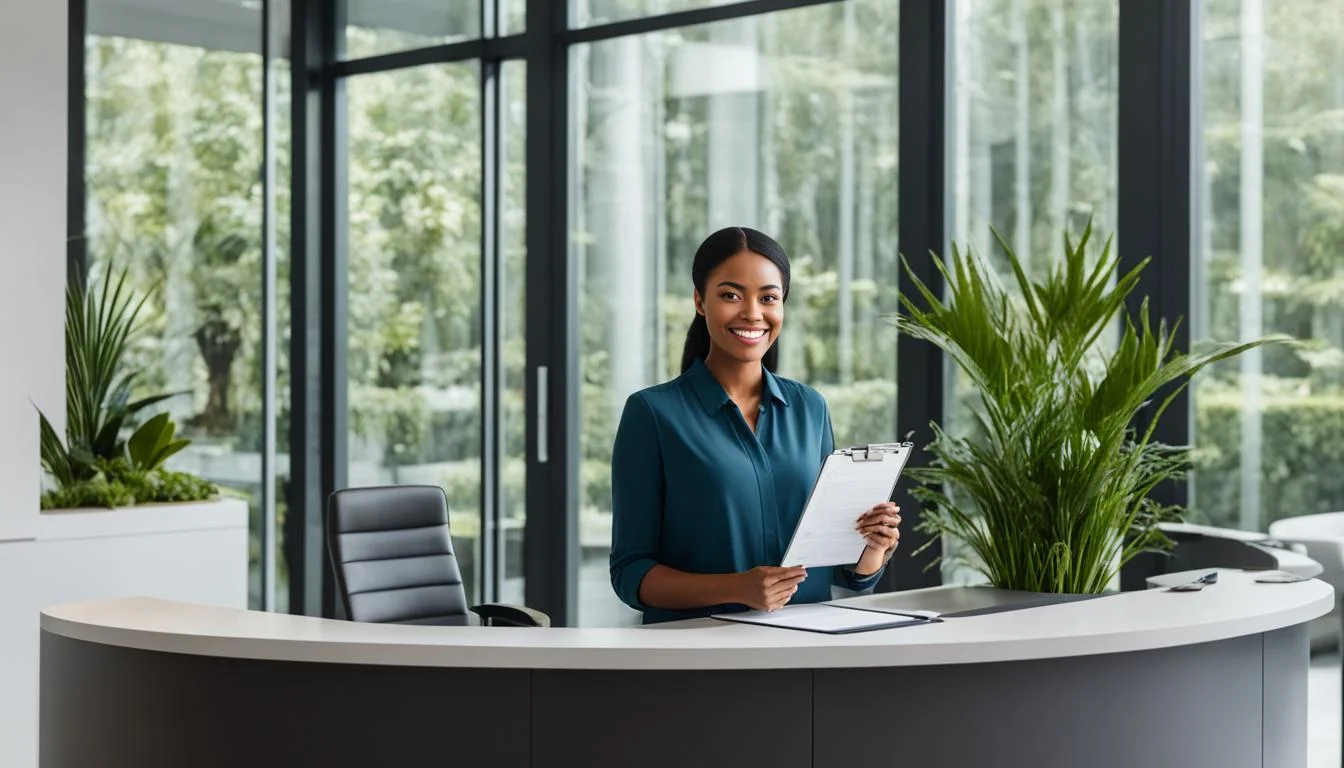 Find Temporary Receptionist In UK