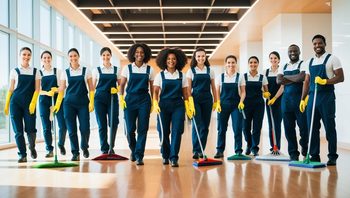 Satisfied clients trust Team RAL for their cleaning staff needs