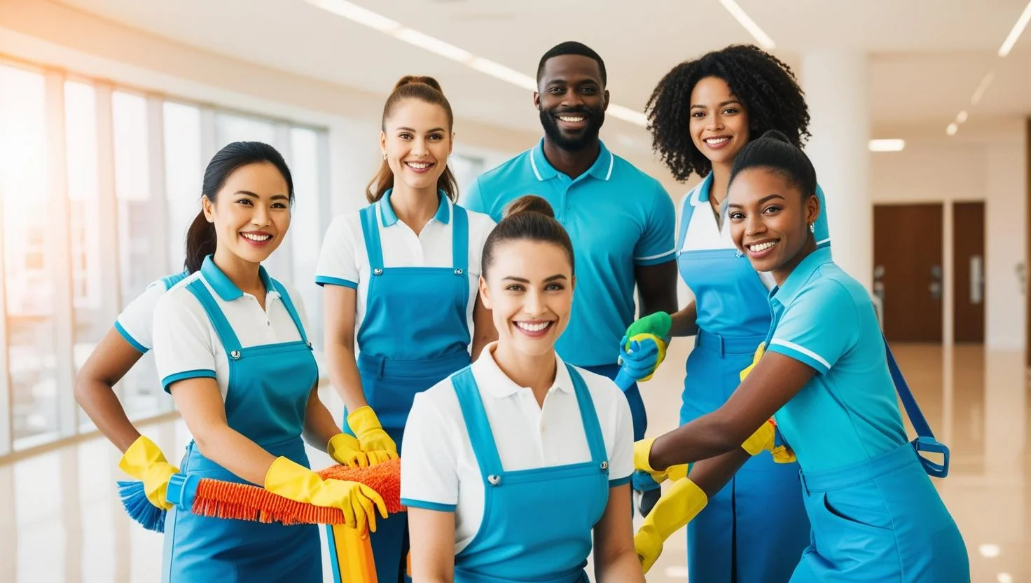 Choose Team RAL for reliable and effective cleaning staff solutions