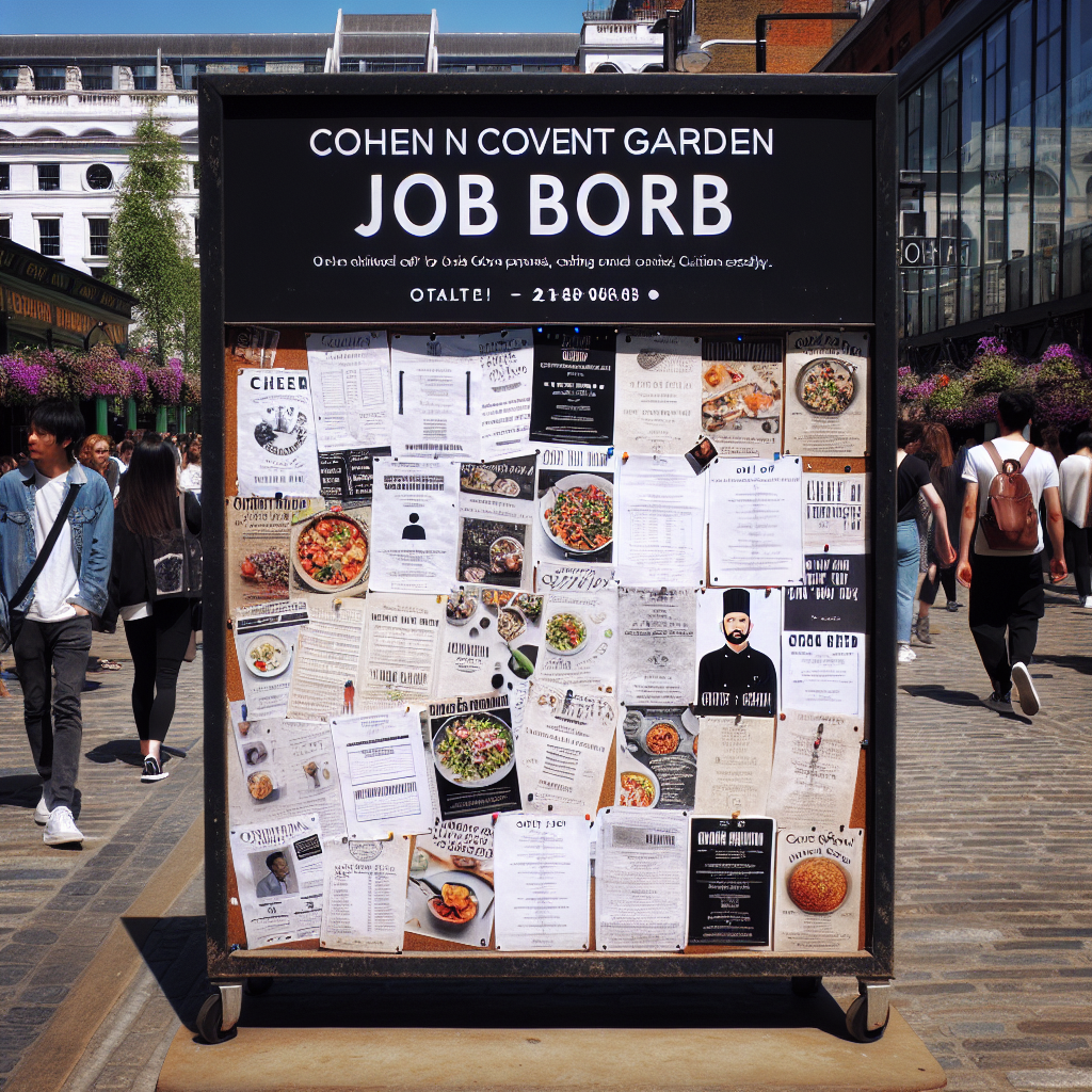 Find Chef Jobs in Covent Garden