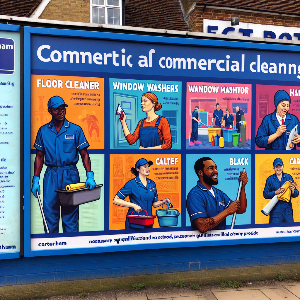 Find Commercial Cleaners Jobs in Caterham