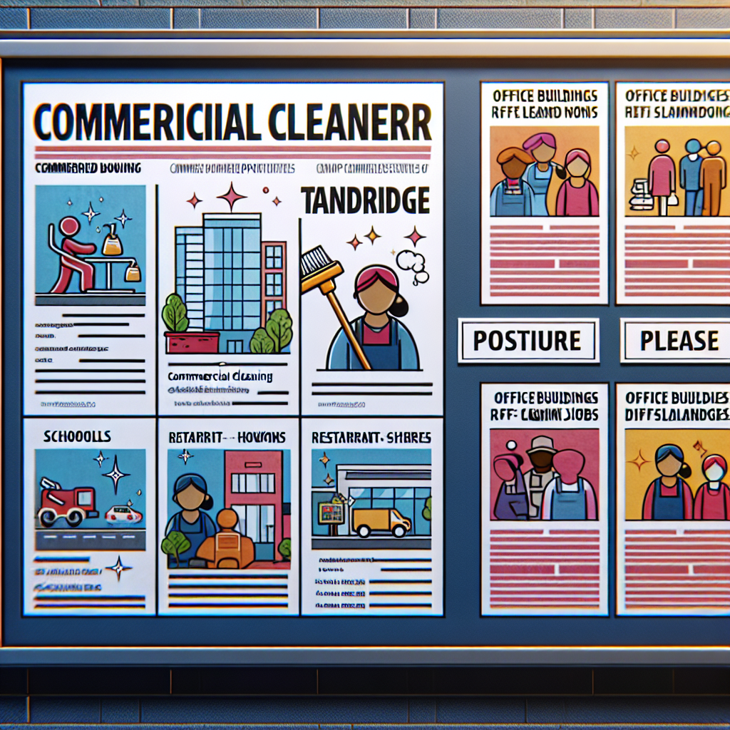 Find Commercial Cleaners Jobs in Tandridge