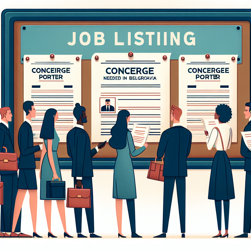 Find Concierge Porter Jobs in Belgravia