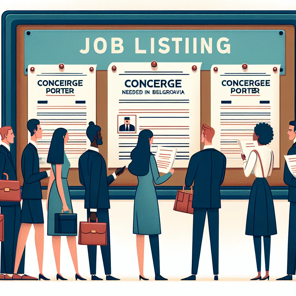 Find Concierge Porter Jobs in Belgravia