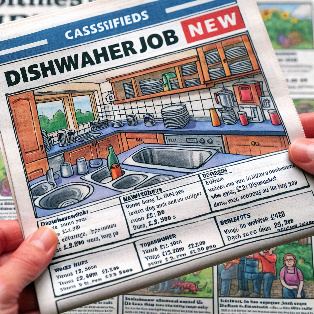 Find Dishwasher Jobs in UK