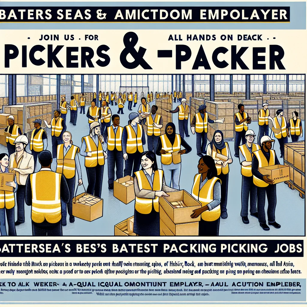Find Pickers and Packers Jobs in Battersea