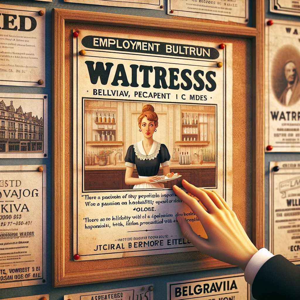Find Waitress Jobs in Belgravia