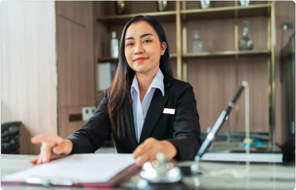 Hotel Receptionist Recruitment Agency