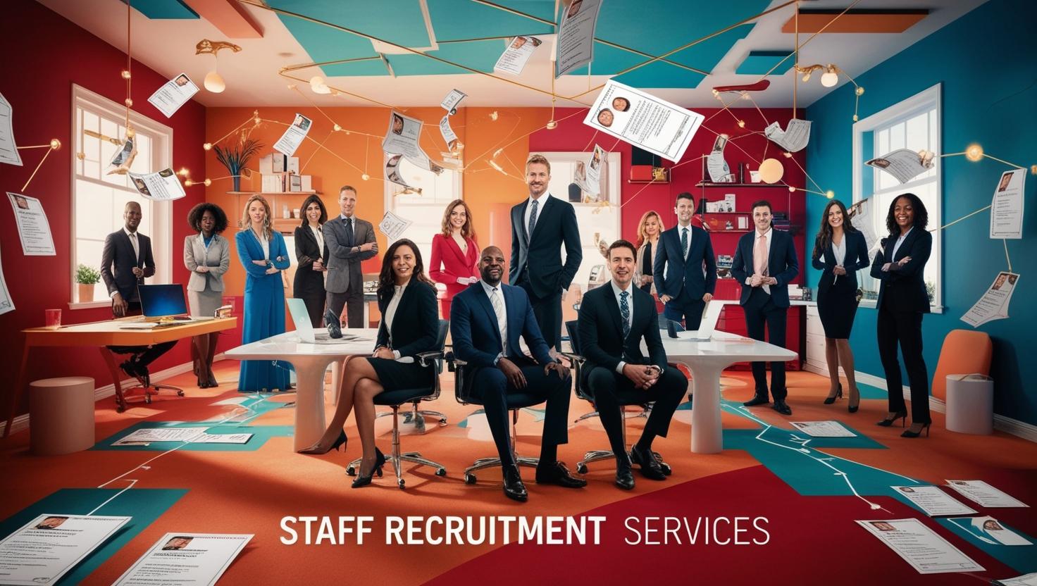 Team RAL recruiters working with clients to understand their staffing needs