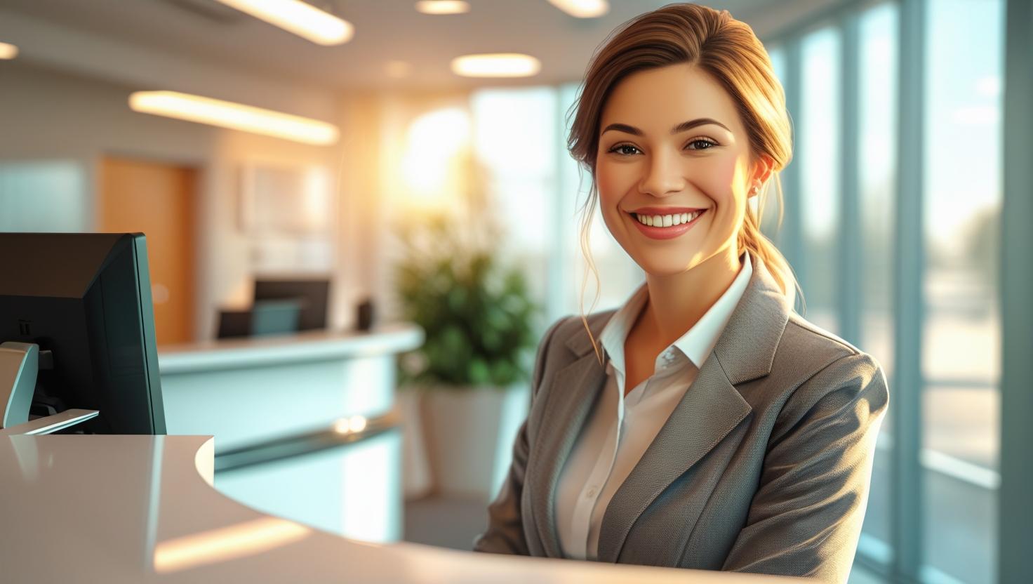 Team RAL recruiters collaborating in a modern office, reviewing candidate profiles for Central London receptionist roles.