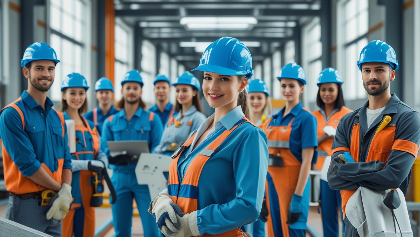 A diverse group of professionals collaborating in a modern office environment, symbolizing specialized teams.